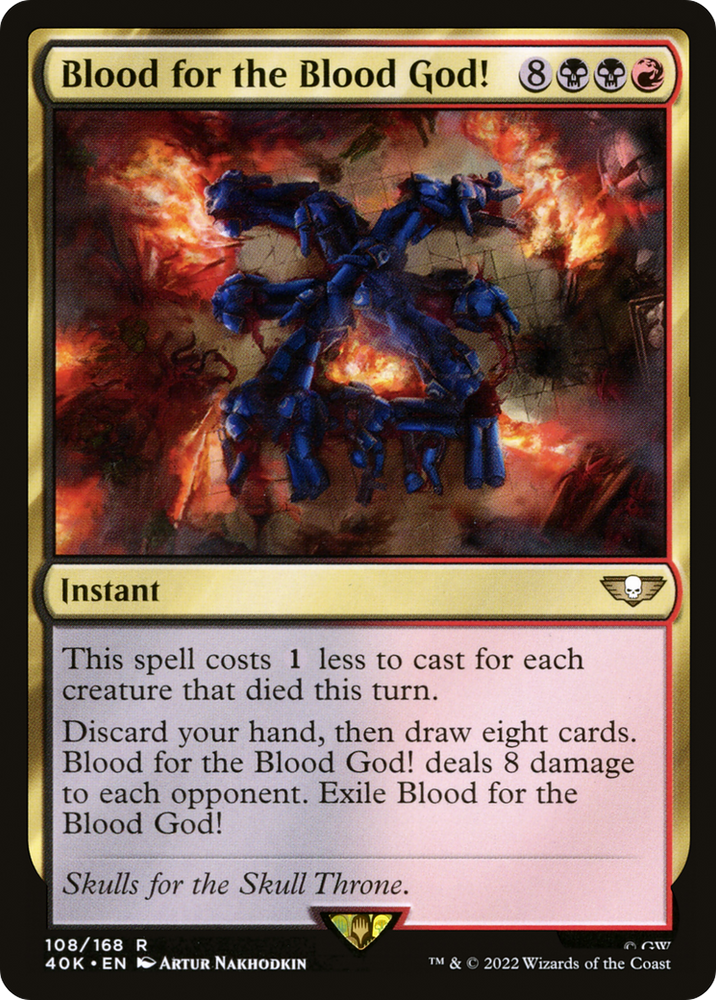 Blood for the Blood God! [Warhammer 40,000]