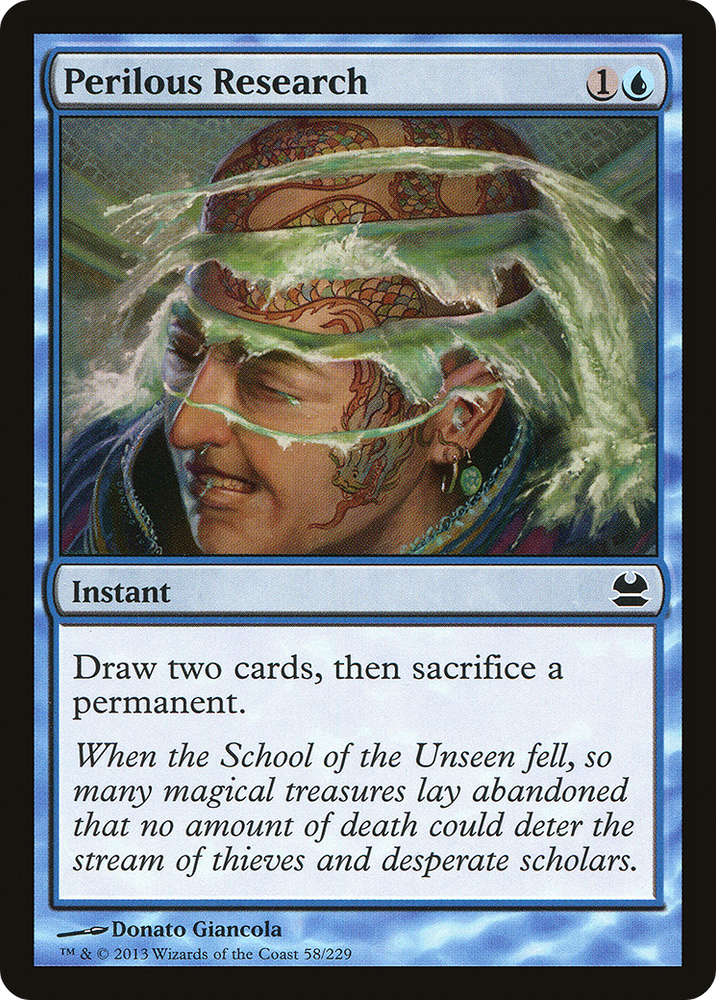 Perilous Research [Modern Masters]