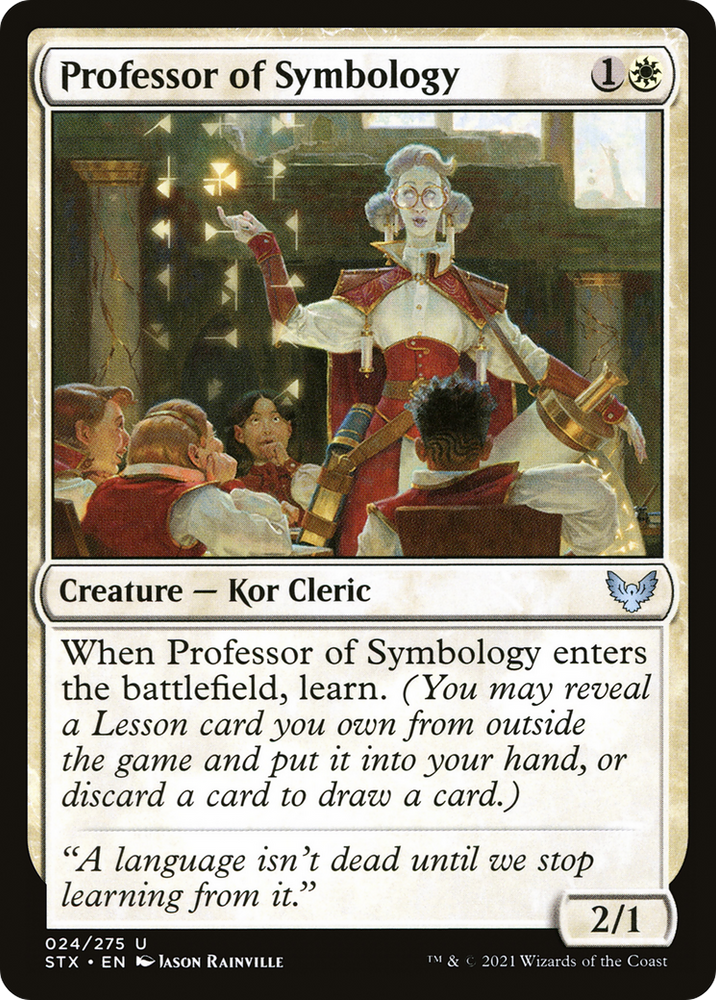 Professor of Symbology [Strixhaven: School of Mages]