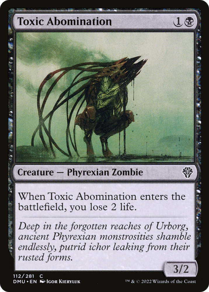 Toxic Abomination [Dominaria United]