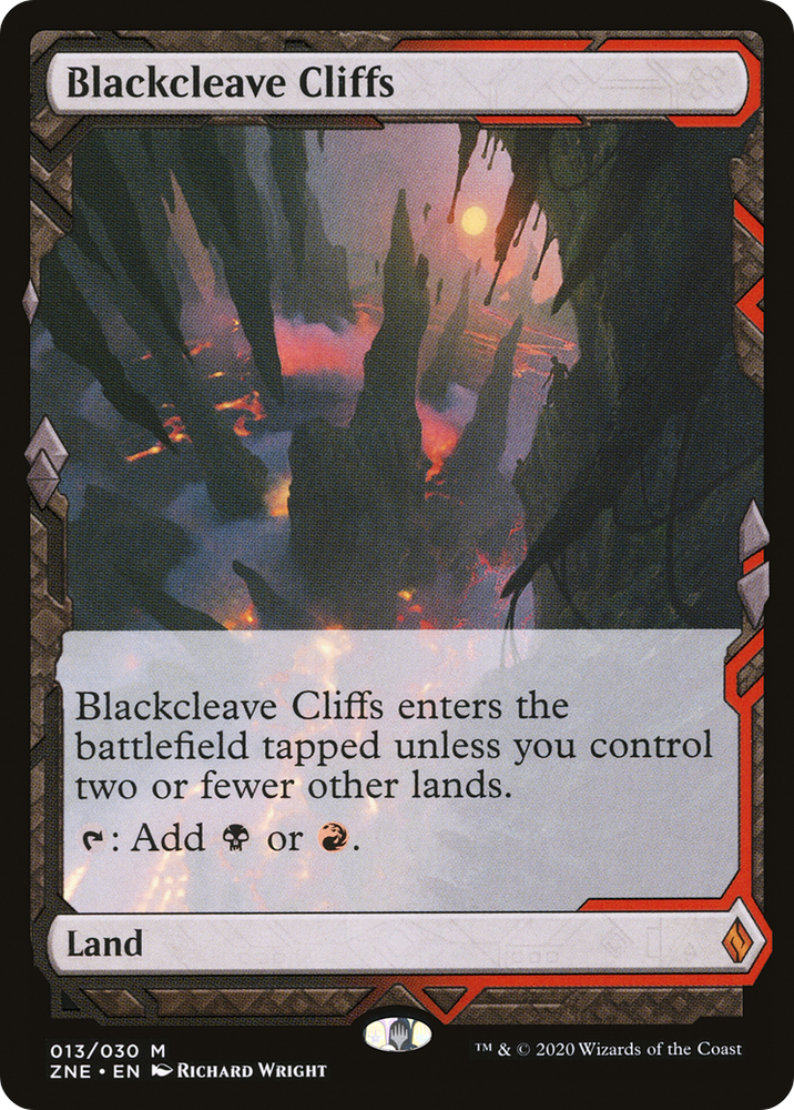 Blackcleave Cliffs (Expeditions) [Zendikar Rising Expeditions]
