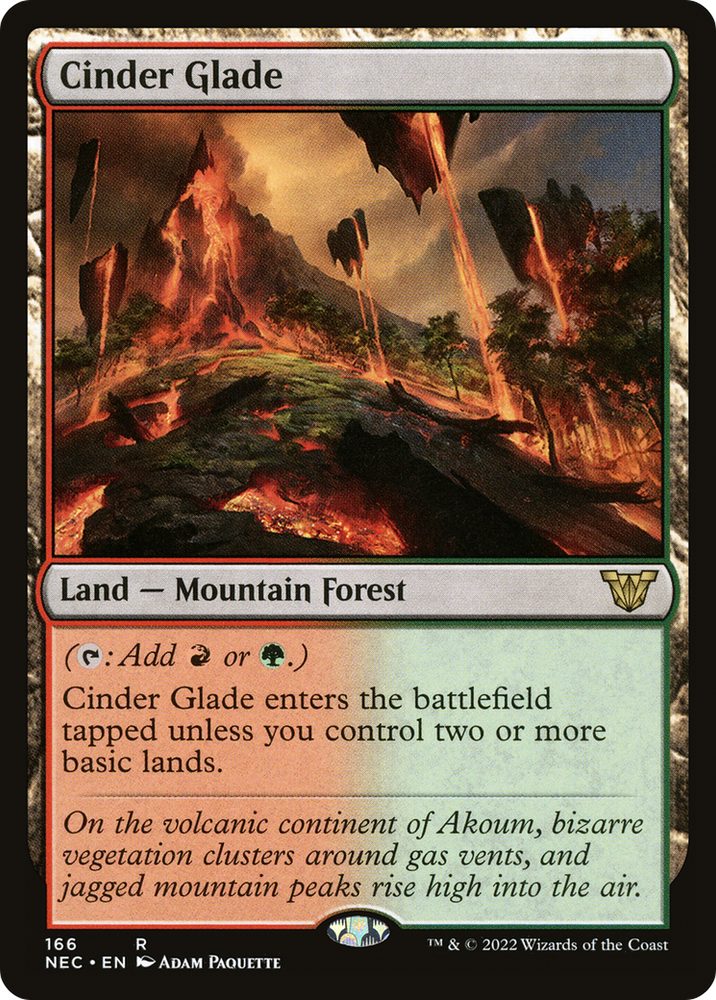 Cinder Glade [Kamigawa: Neon Dynasty Commander]