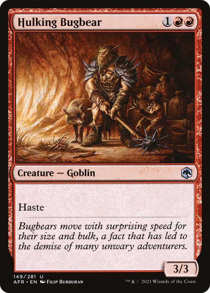 Hulking Bugbear [Dungeons & Dragons: Adventures in the Forgotten Realms]
