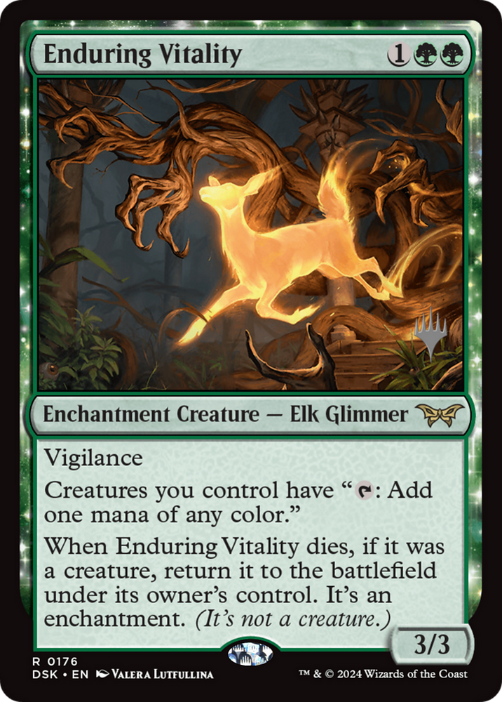 Enduring Vitality [Duskmourn: House of Horror Promos]
