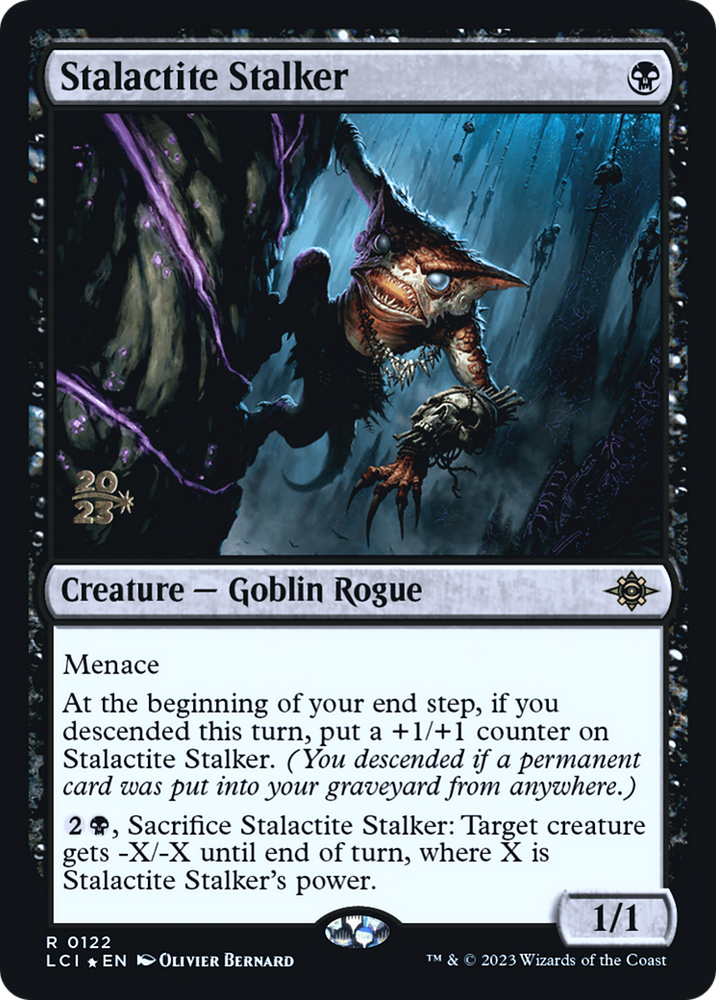 Stalactite Stalker [The Lost Caverns of Ixalan Prerelease Cards]