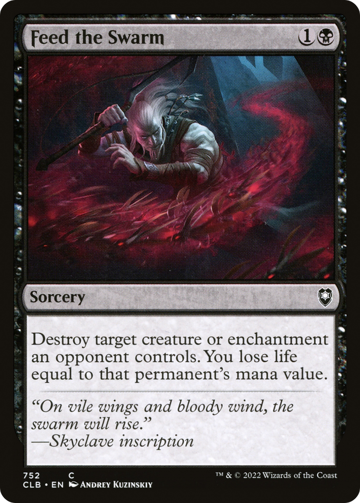 Feed the Swarm [Commander Legends: Battle for Baldur's Gate]