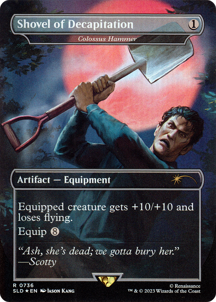 Shovel of Decapitation - Colossus Hammer [Secret Lair Drop Series]