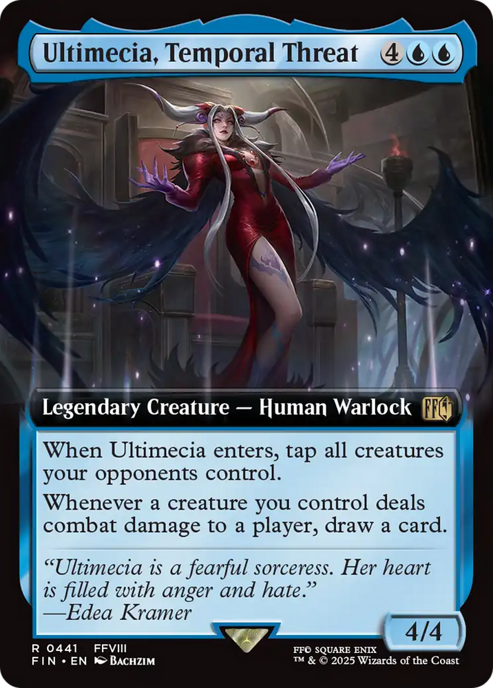 Ultimecia, Temporal Threat (FIN-441) - FINAL FANTASY: (Extended Art) Foil