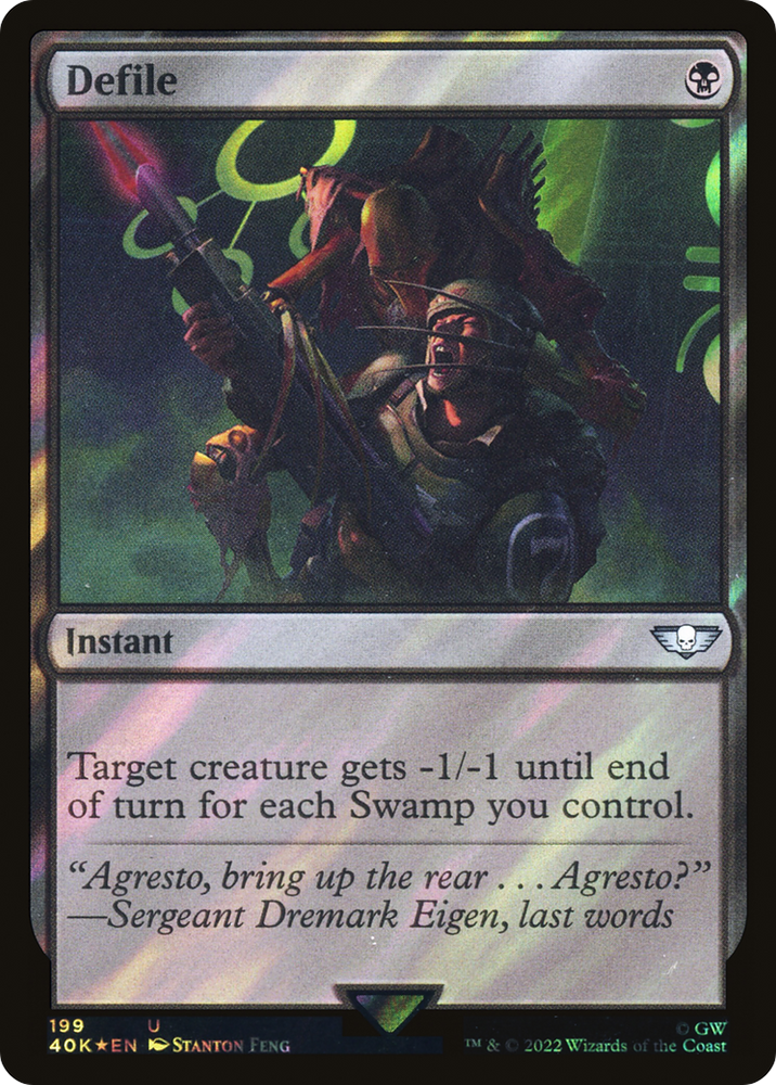 Defile (Surge Foil) [Warhammer 40,000]