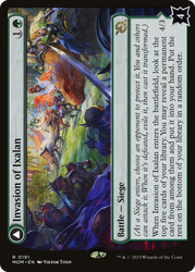 Invasion of Ixalan // Belligerent Regisaur [March of the Machine]