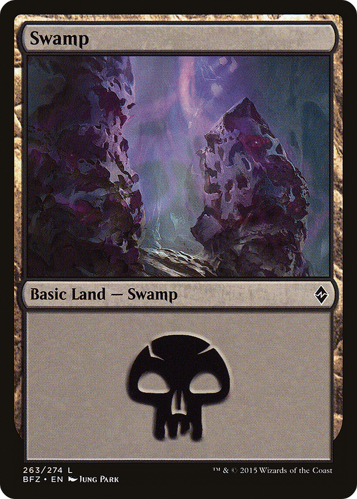 Swamp (263a) [Battle for Zendikar]