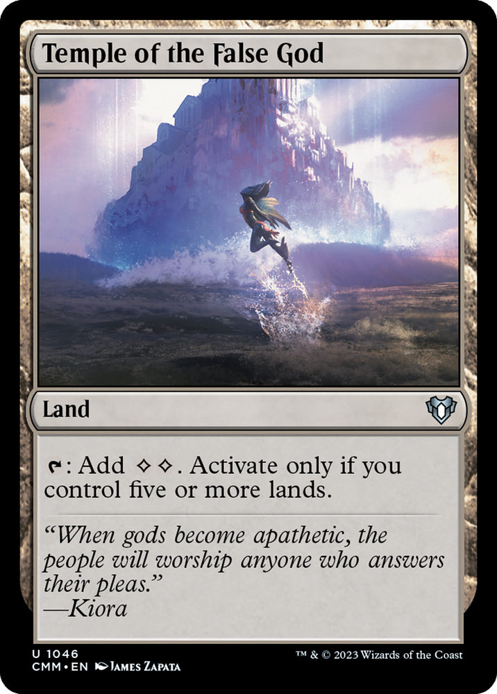 Temple of the False God [Commander Masters]