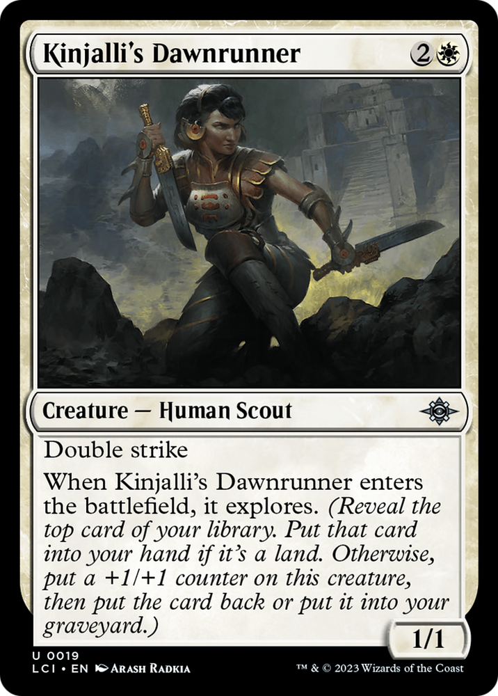 Kinjalli's Dawnrunner [The Lost Caverns of Ixalan]
