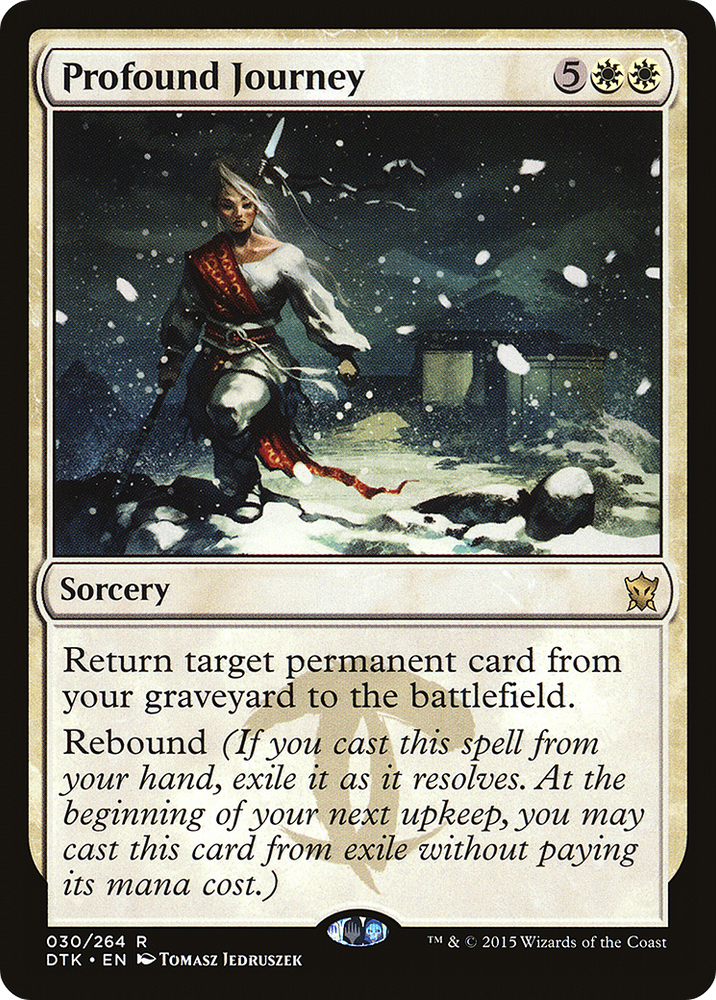 Profound Journey [Dragons of Tarkir]