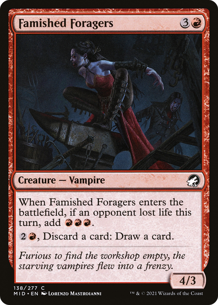 Famished Foragers [Innistrad: Midnight Hunt]