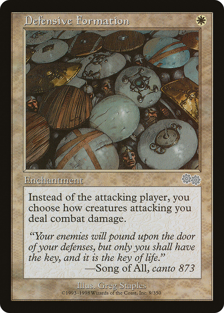 Defensive Formation [Urza's Saga]