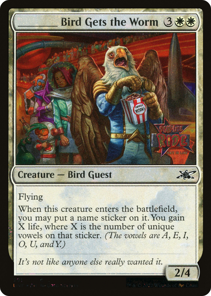 _____ Bird Gets the Worm (Galaxy Foil) [Unfinity]