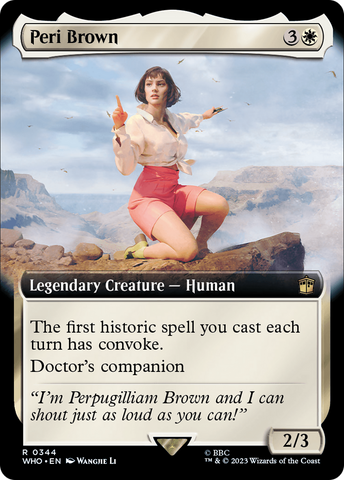 Peri Brown (Extended Art) [Doctor Who]