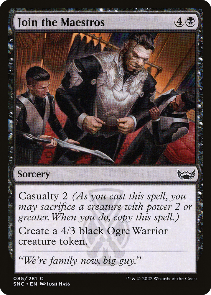 Join the Maestros [Streets of New Capenna]